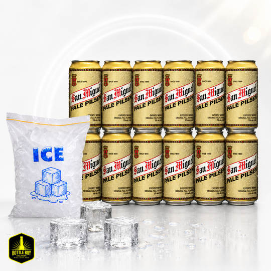 San Miguel Pale Pilsen Beer (12 Cans)