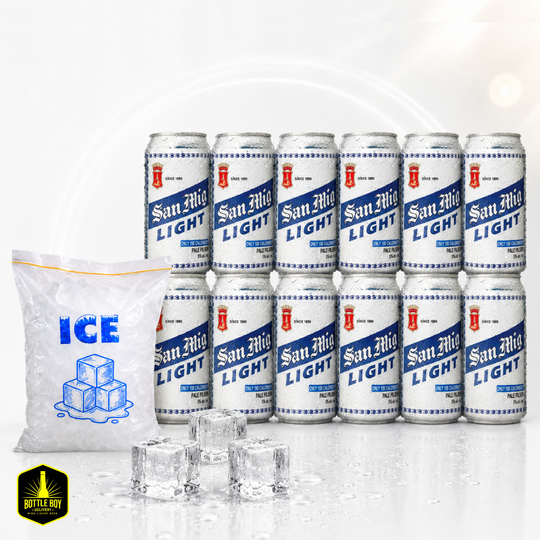 San Miguel Light Beer (12 Cans)