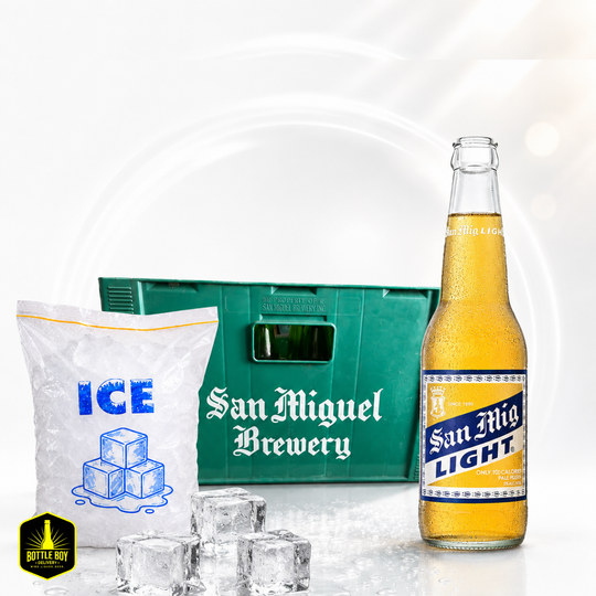 San Miguel Light Beer Bottle (1 Case)