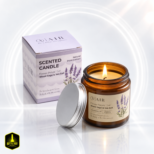 Lumos Scented Candle (Wood Sage & Sea Salt)