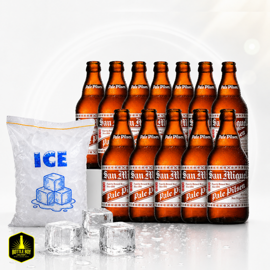 San Miguel Pale Pilsen Beer (12 Bottles)